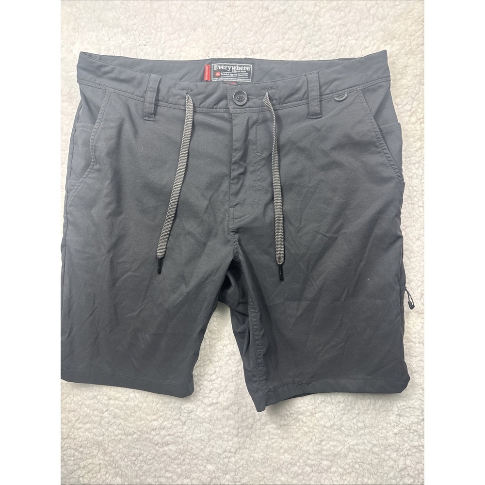 686 Everywhere Shorts Men's 30 Black 8 Inseam Gore-Tex Infinium Outdoor Hiking